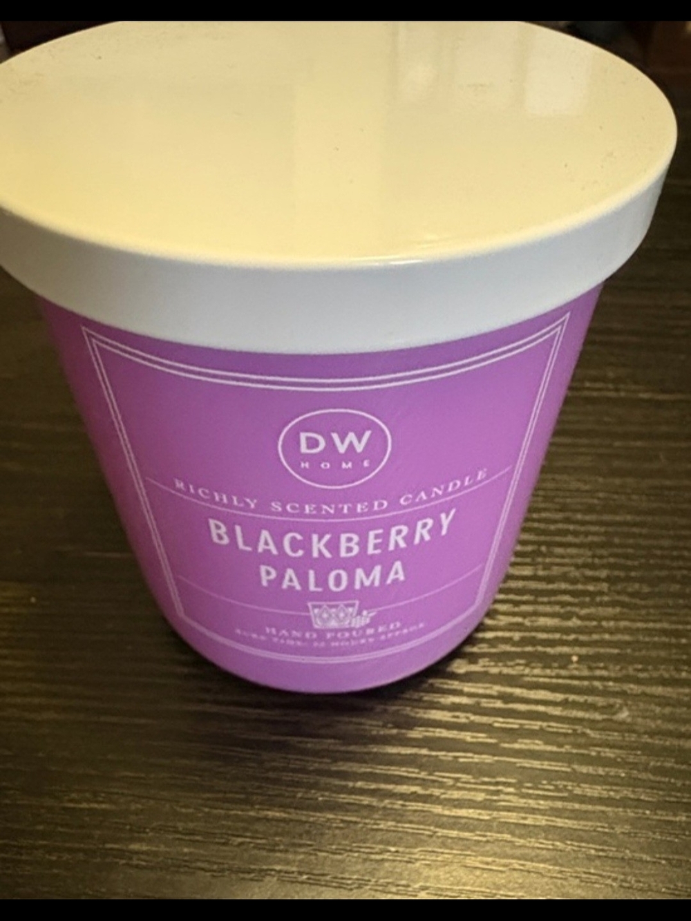 DW Home Blackberry Paloma Candl eSingle Wick
